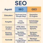 SEO GEO Aspekte