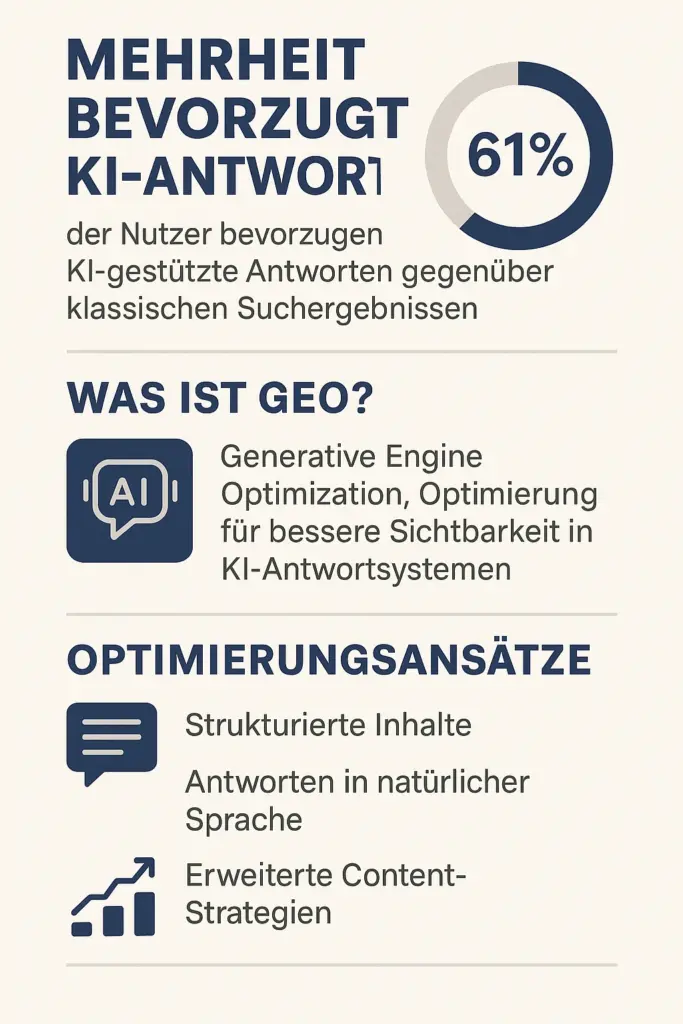 GEO wird zur Pflicht - KI Antworten